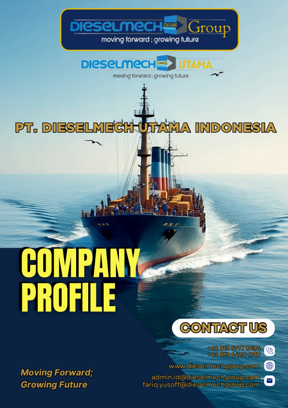 PT. Dieselmech Utama Indonesia Brochure cover