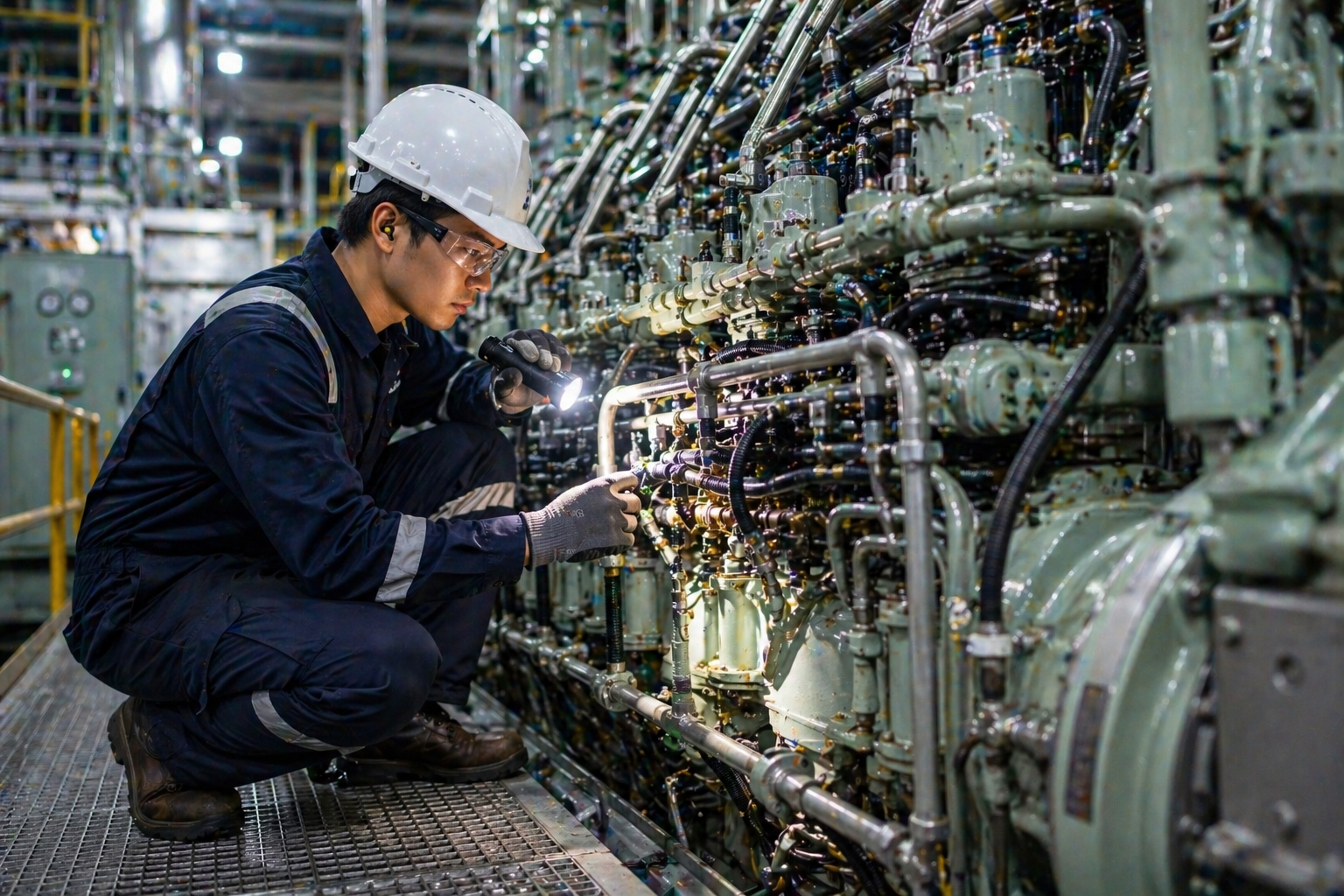 Dieselmech Group troubleshooting & commissioning marine engine repair service