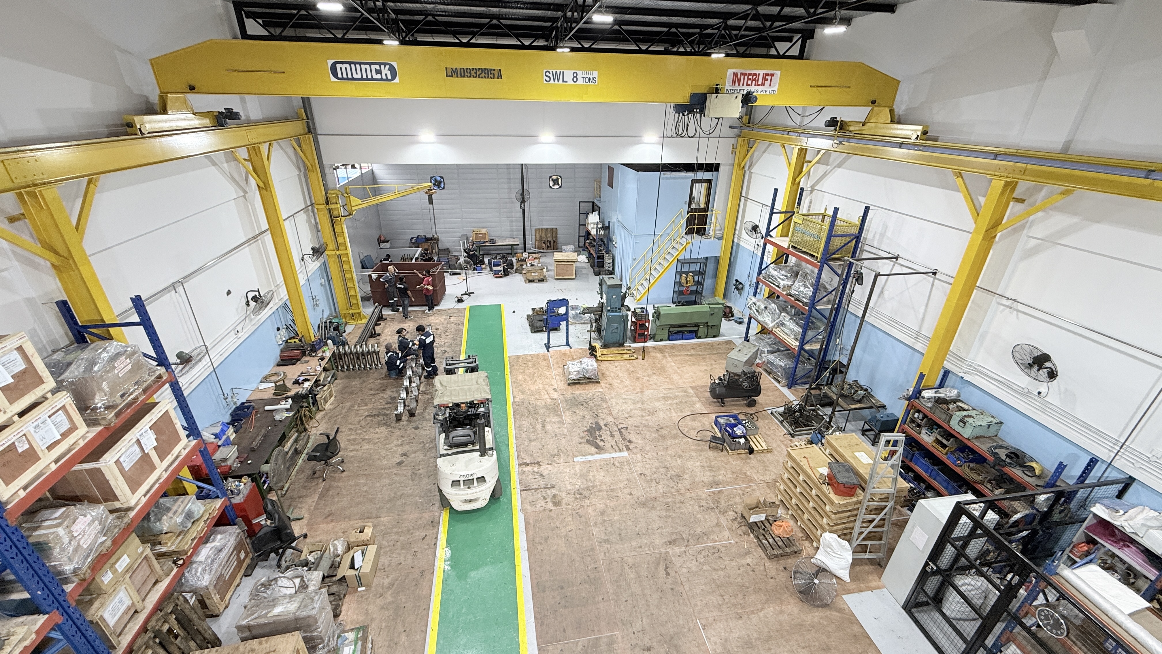 Dieselmech Group marine workshop services and engine overhaul process